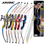 7 Color Send Sucker Recurve Bows for Children Safe Outdoor Sports Bow with 3pcs Scuker Arrows Shooting Game Hunting Pract